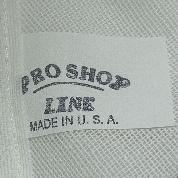 Vintage DDP 110 Baseball Cap Hat 80s Made In USA Rope Roping Cord Snapback White - Picture 9 of 11